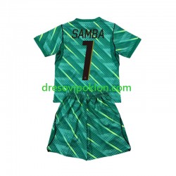 Francuska Golmanski Brice Samba 1 Dres Treći World Cup 2026 Kratkih Rukava ,Dječji Komplet