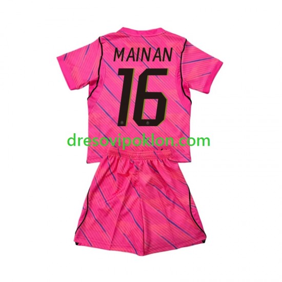 Francuska Golmanski Mike Maignan 16 Dres Gostujući World Cup 2026 Kratkih Rukava ,Dječji Komplet