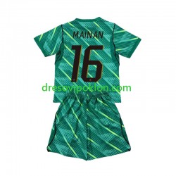 Francuska Golmanski Mike Maignan 16 Dres Treći World Cup 2026 Kratkih Rukava ,Dječji Komplet