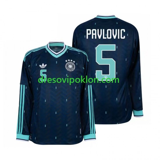 Njemačka Aleksandar Pavlovic 5 Dres Gostujući World Cup 2026 Dugim Rukavima ,Muški