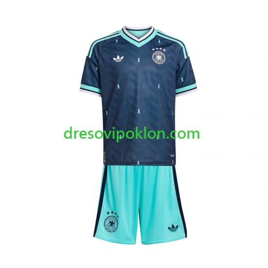 Njemačka Dres Gostujući World Cup 2026 Kratkih Rukava ,Dječji Komplet