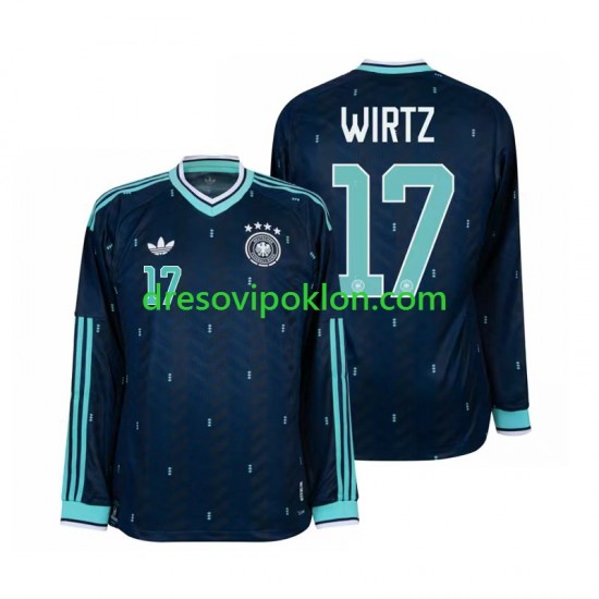 Njemačka Florian Wirtz 17 Dres Gostujući World Cup 2026 Dugim Rukavima ,Muški