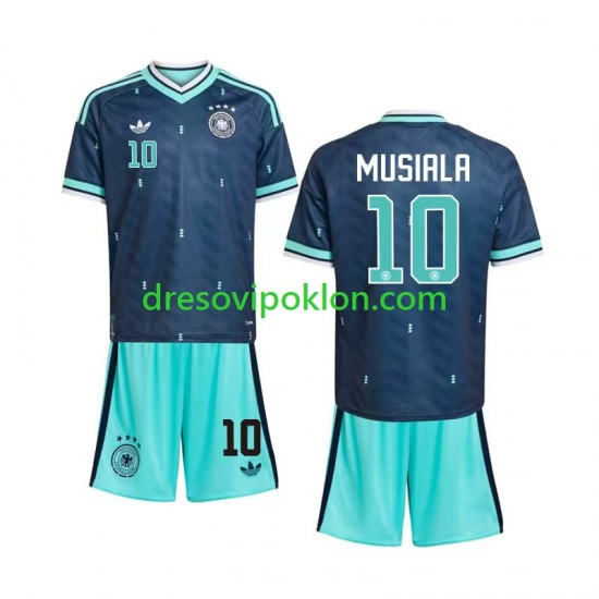 Njemačka Jamal Musiala 10 Dres Gostujući World Cup 2026 Kratkih Rukava ,Dječji Komplet