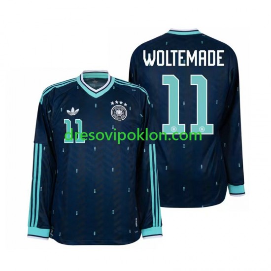 Njemačka Nick Woltemade 11 Dres Gostujući World Cup 2026 Dugim Rukavima ,Muški