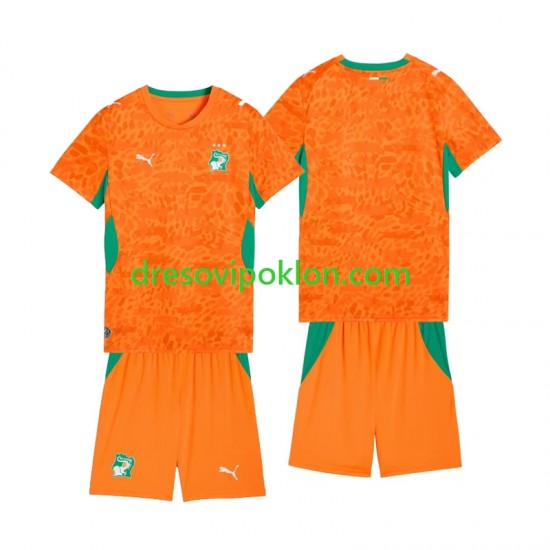 Obala Bjelokosti Football Kit Mens Domaći World Cup 2026 Kratkih Rukava ,Dječji Komplet