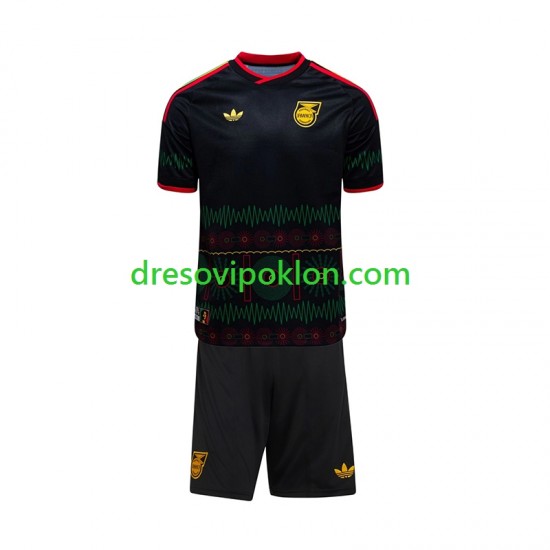 Jamajka Dres Gostujući World Cup 2026 Kratkih Rukava ,Dječji Komplet