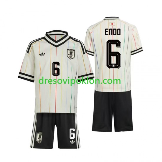 Japan Wataru Endo 6 Dres Gostujući World Cup 2026 Kratkih Rukava ,Dječji Komplet