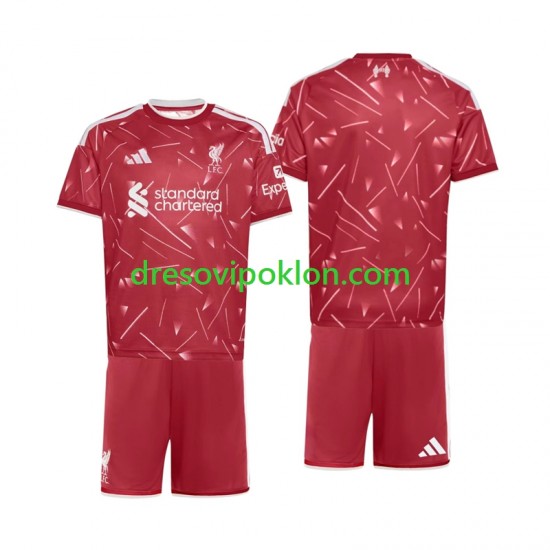 Liverpool Dres Domaći 2026-2027 Kratkih Rukava ,Dječji Komplet