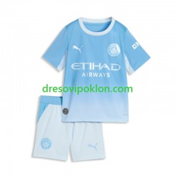 Manchester City Dres Domaći 2026-2027 Kratkih Rukava ,Dječji Komplet