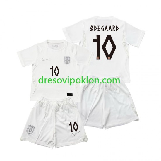Norveška Martin Odegaard 10 Dres Treći World Cup 2026 Kratkih Rukava ,Dječji Komplet