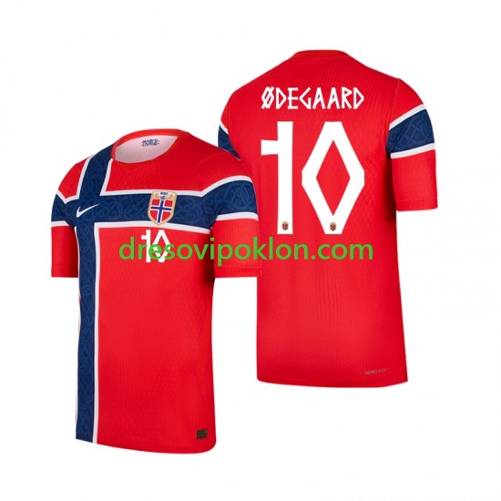 Norveška Martin Odegaard 10 Dres Domaći World Cup 2026 Kratkih Rukava ,Muški