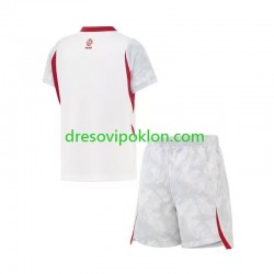 Poljska Dres Domaći World Cup 2026 Kratkih Rukava ,Dječji Komplet