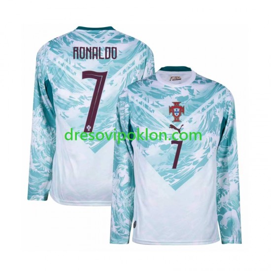 Portugal Cristiano Ronaldo 7 Dres Gostujući World Cup 2026 Dugim Rukavima ,Muški