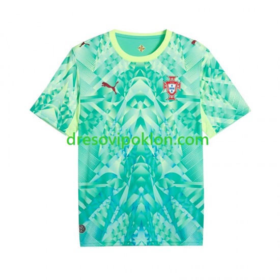 Portugal Golmanski Dres Domaći World Cup 2026 Kratkih Rukava ,Muški
