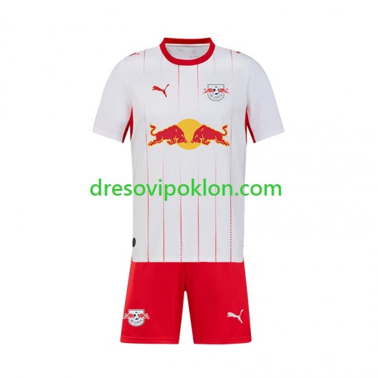 RB Leipzig Dres Domaći 2026-2027 Kratkih Rukava ,Dječji Komplet