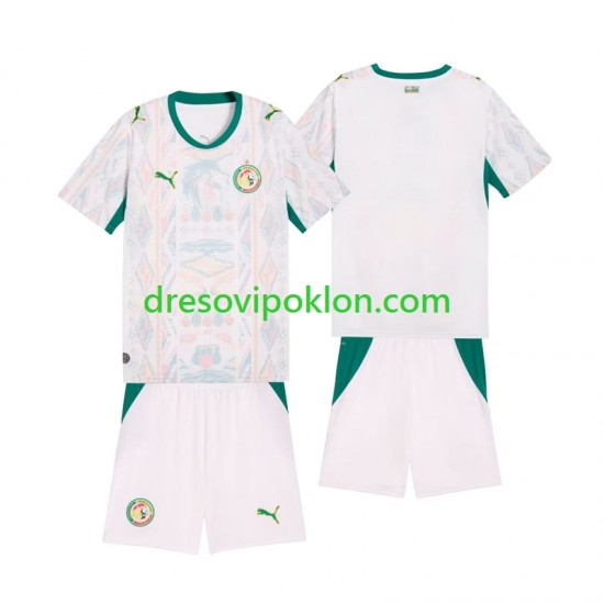 Senegal Dres Domaći 2026 2027 Kratkih Rukava ,Dječji Komplet
