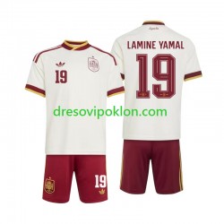 Španjolska Lamine Yamal 19 Dres Gostujući World Cup 2026 Kratkih Rukava ,Dječji Komplet