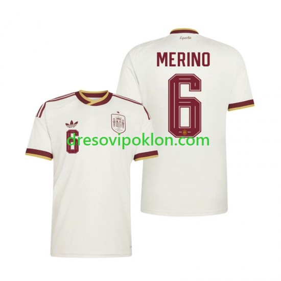 Španjolska Mikel Merino 6 Dres Gostujući World Cup 2026 Kratkih Rukava ,Muški