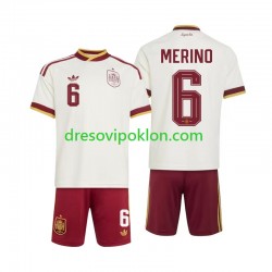 Španjolska Mikel Merino 6 Dres Gostujući World Cup 2026 Kratkih Rukava ,Dječji Komplet