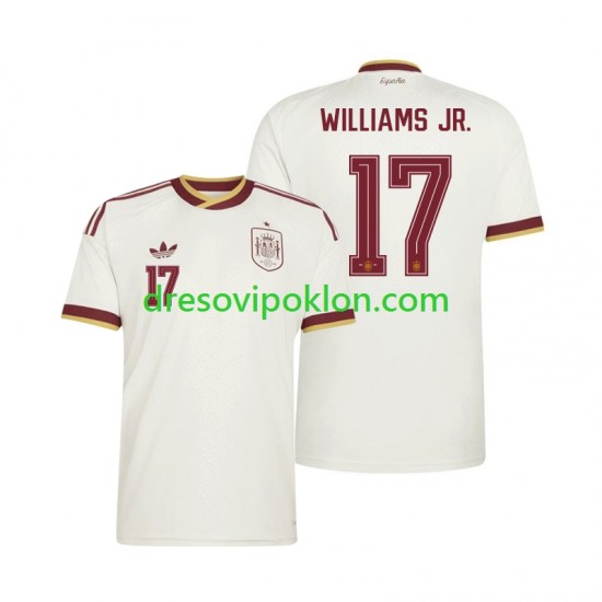 Španjolska Nico Williams 17 Dres Gostujući World Cup 2026 Kratkih Rukava ,Muški