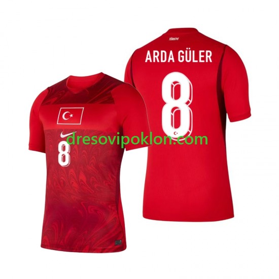 Turska Arda Guler 8 Dres Domaći World Cup 2026 Kratkih Rukava ,Muški