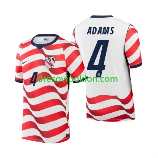 SAD Tyler Adams 4 Dres Domaći World Cup 2026 Kratkih Rukava ,Muški