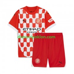 Girona Dres Domaći 2024-2025 Kratkih Rukava ,Dječji Komplet