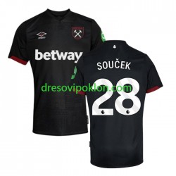 West Ham United SOUCEK 28 Dres Gostujući 2024-2025 Kratkih Rukava ,Muški