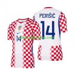 Hrvatska Ivan Perisic 14 Dres Domaći World Cup 2026 Kratkih Rukava ,Muški