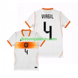 Nizozemska Virgil van Dijk 4 Dres Gostujući World Cup 2026 Kratkih Rukava ,Muški