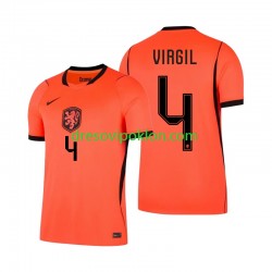 Nizozemska Virgil van Dijk 4 Dres Domaći World Cup 2026 Kratkih Rukava ,Muški