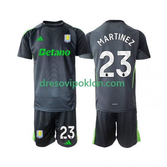 Aston Villa Golmanski Emiliano Martinez 23 Dres Domaći 2025-2026 Kratkih Rukava ,Dječji Komplet