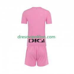 Athletic Bilbao Golmanski Dres Gostujući 2025-2026 Kratkih Rukava ,Dječji Komplet