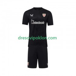 Athletic Bilbao Golmanski Dres Domaći 2025-2026 Kratkih Rukava ,Dječji Komplet