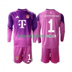 FC Bayern München Golmanski Manuel Neuer 1 Dres Četvrti 2025-2026 Dugim Rukavima ,Dječji Komplet
