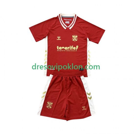 CD Tenerife Dres Gostujući 2025-2026 Kratkih Rukava ,Dječji Komplet