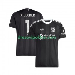 Liverpool Golmanski Alisson Becker 1 Dres Četvrti 2025-2026 Kratkih Rukava ,Muški