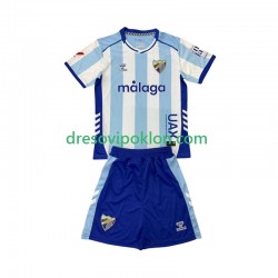 Málaga CF Dres Domaći 2025-2026 Kratkih Rukava ,Dječji Komplet