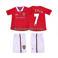 Manchester United BECKHAM 7 2000 Retro Dres Domaći 1999 Kratkih Rukava ,Dječji Komplet