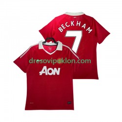 Manchester United BECKHAM 7 Retro Dres Domaći 2011 2010 Kratkih Rukava ,Muški