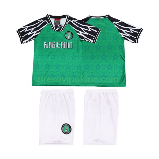 Nigerija 1995 Retro Dres Domaći Kratkih Rukava ,Dječji Komplet