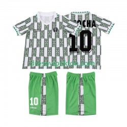 Nigerija OKOCHA 10 Retro Dres Gostujući 1994 Kratkih Rukava ,Dječji Komplet