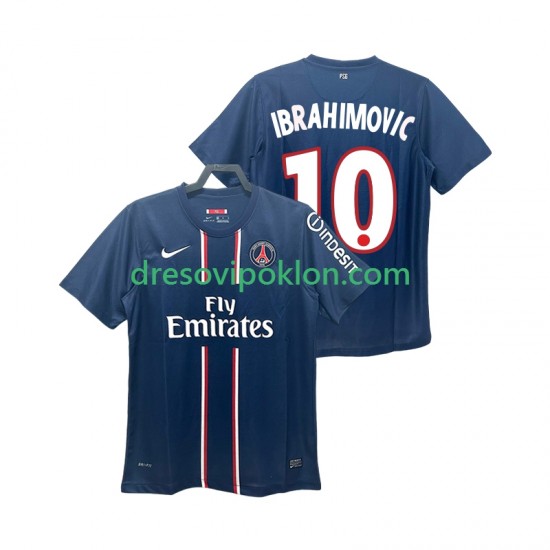 Paris Saint-Germain IBRAHIMOVIC 10 2012 2013 Retro Dres Domaći Kratkih Rukava ,Muški