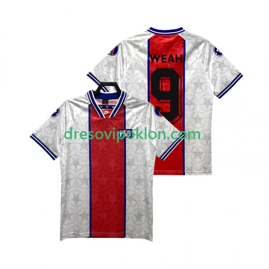 Paris Saint-Germain WEAH 9 1995 Retro Dres Gostujući 1994 Kratkih Rukava ,Muški