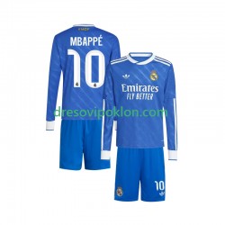 Real Madrid Mbappé Kylian 10 Dres Treći 2025-2026 Dugim Rukavima ,Dječji Komplet
