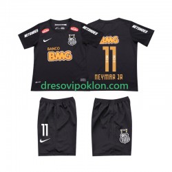 Santos NEYMAR JR 11 Classic 2012 2013 Retro Dres Gostujući Kratkih Rukava ,Dječji Komplet