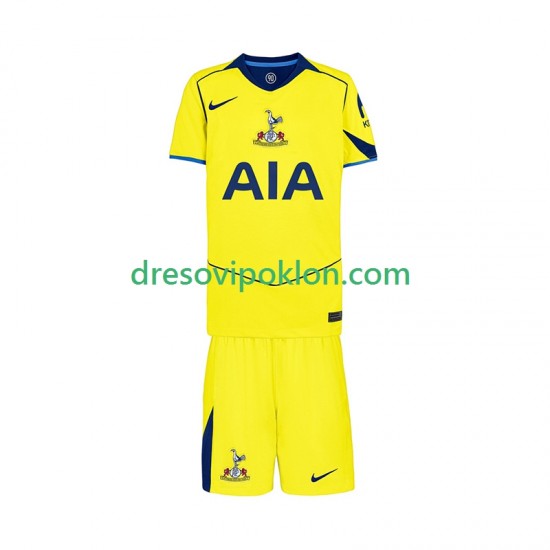Tottenham Hotspur Dres Treći 2025-2026 Kratkih Rukava ,Dječji Komplet