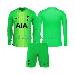 Tottenham Hotspur Golmanski Dres Domaći 2025-2026 Dugim Rukavima ,Dječji Komplet