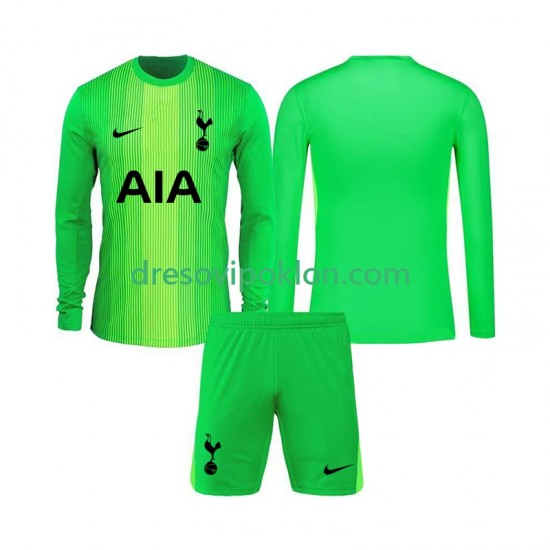 Tottenham Hotspur Golmanski Dres Domaći 2025-2026 Dugim Rukavima ,Dječji Komplet