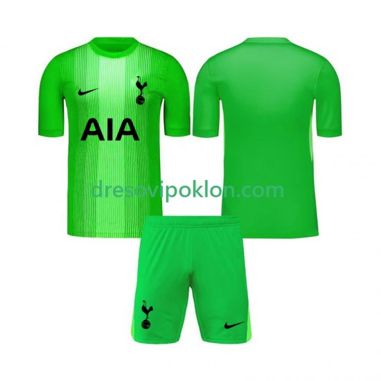 Tottenham Hotspur Golmanski Dres Domaći 2025-2026 Kratkih Rukava ,Dječji Komplet